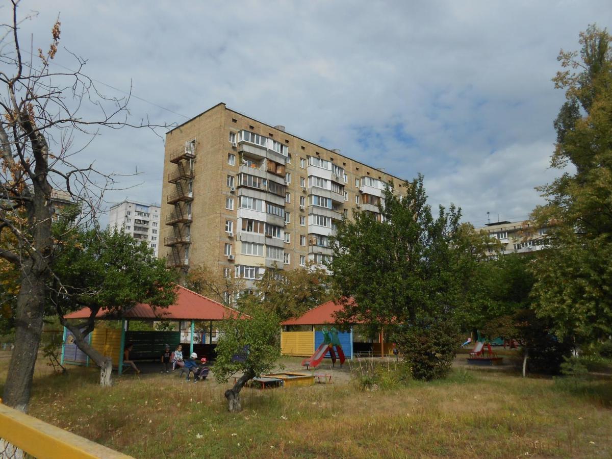 Однокомнатная Квартира Рядом С Метро Оболонь Κίεβο Εξωτερικό φωτογραφία